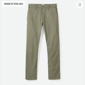 Flint and tinder Lightweight Stretch Chinos Dusty Olive